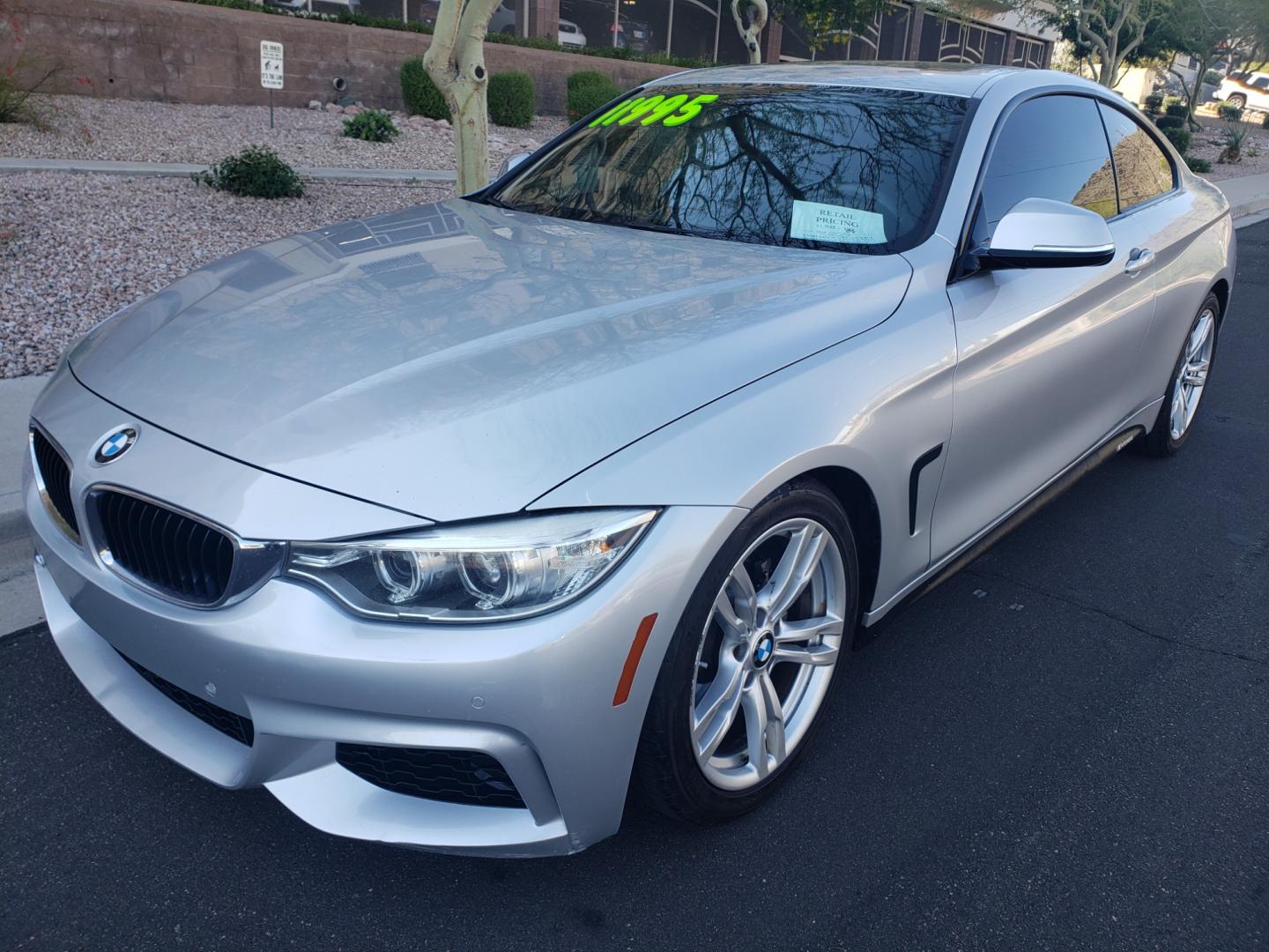 2014 /black BMW 4-Series 428I (WBA3N3C56EK) with an 2.0L L4 DOHC 16V engine, 6-Speed Automatic transmission, located at 323 E Dunlap Ave., Phoenix, AZ, 85020, (602) 331-9000, 33.567677, -112.069000 - 2014 BMW 428i,.......EXCELLENT condition, A Real Must See!!.... No accidents, Power everything, Stereo/CD Player, Phone sync, Bluetooth, backup camera, Ice cold ac, Clean black interior with black leather seats in near perfect condition, Gorgeous tinted sunroof, Tinted windows, power windows, power - Photo#0